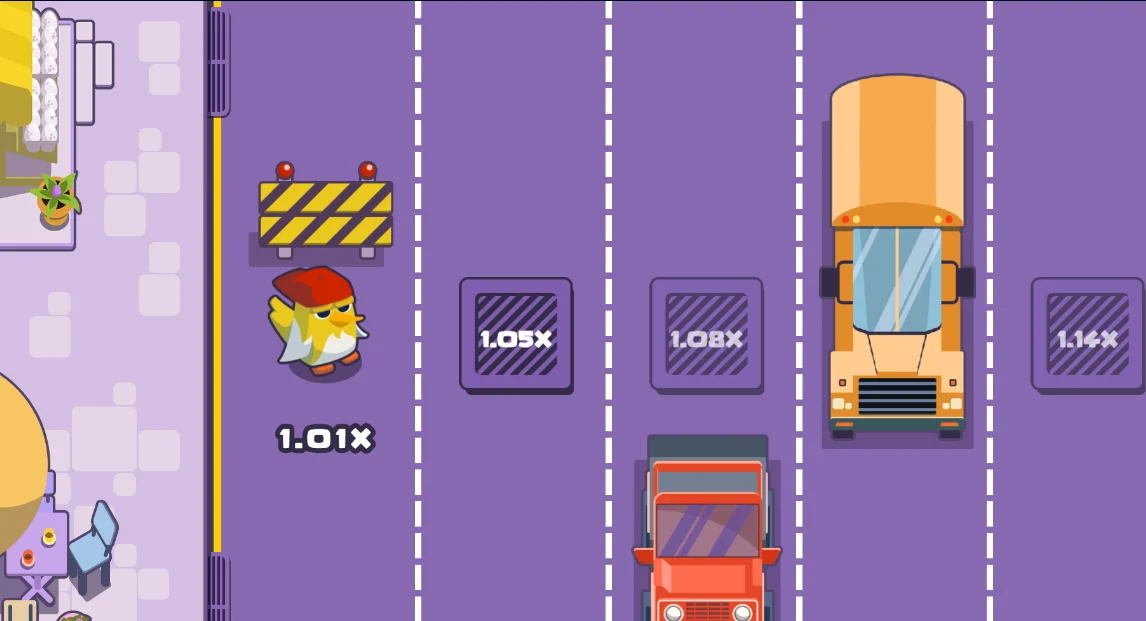 Spiel Chicken Cross